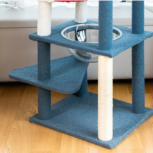 Mt. Fuji style cat tree