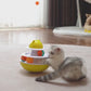 Swinging turntable cat toys