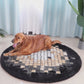 Super large round dog bed