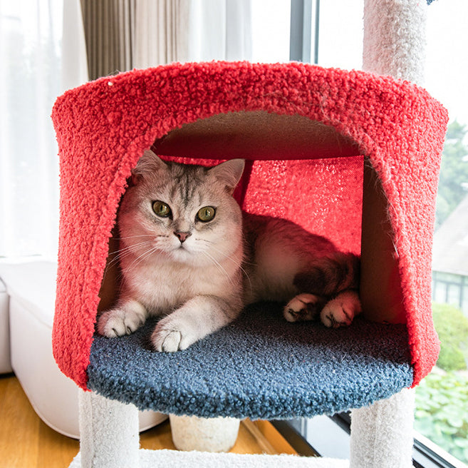 Mt. Fuji style cat tree