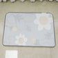 Flower pet mat dog cat rug