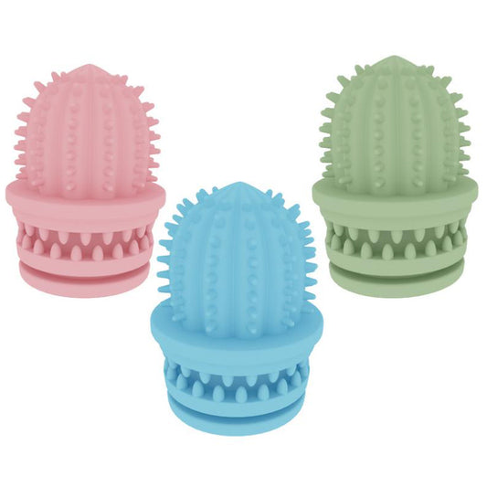 TPR Ball Cactus Shape Chew Dog Toys