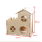 Luxury wooden cat house pet condo