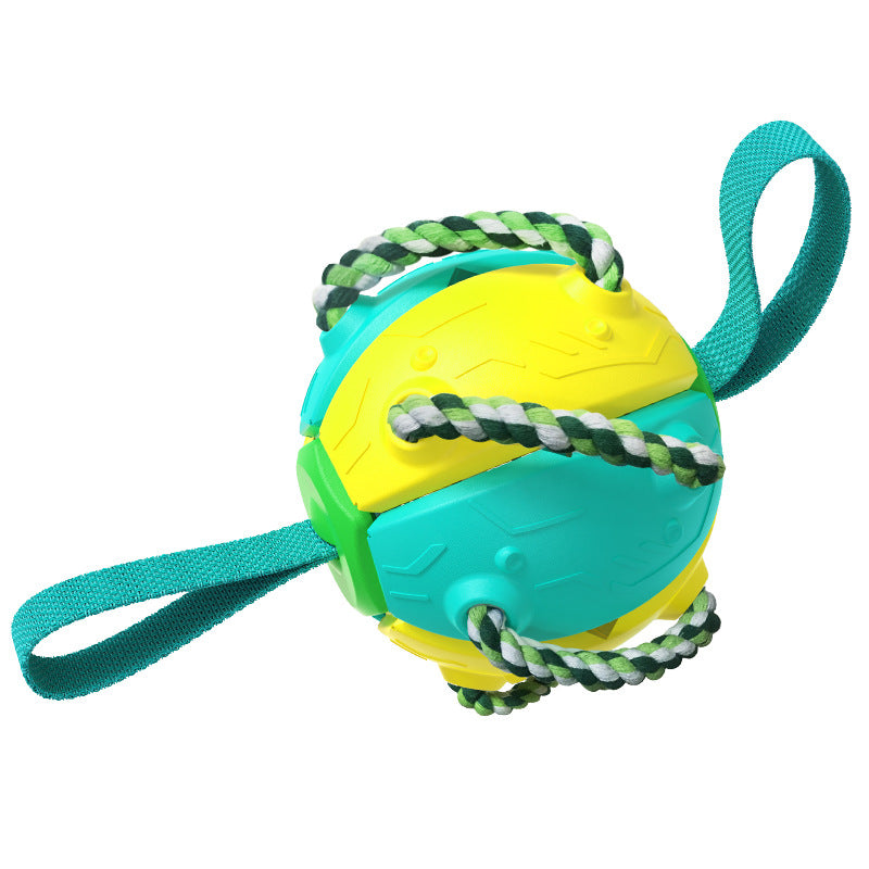 Multi-functional dog Frisbee ball