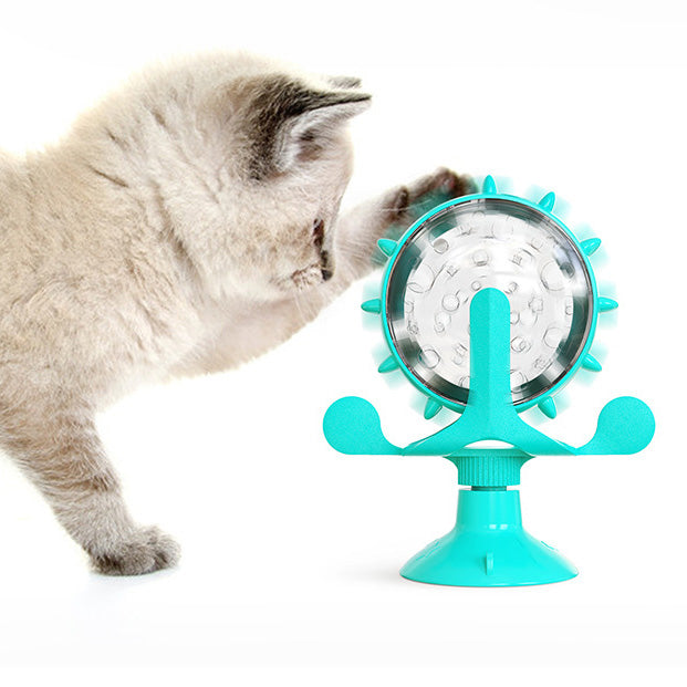 Ferris wheel feeder cat toys