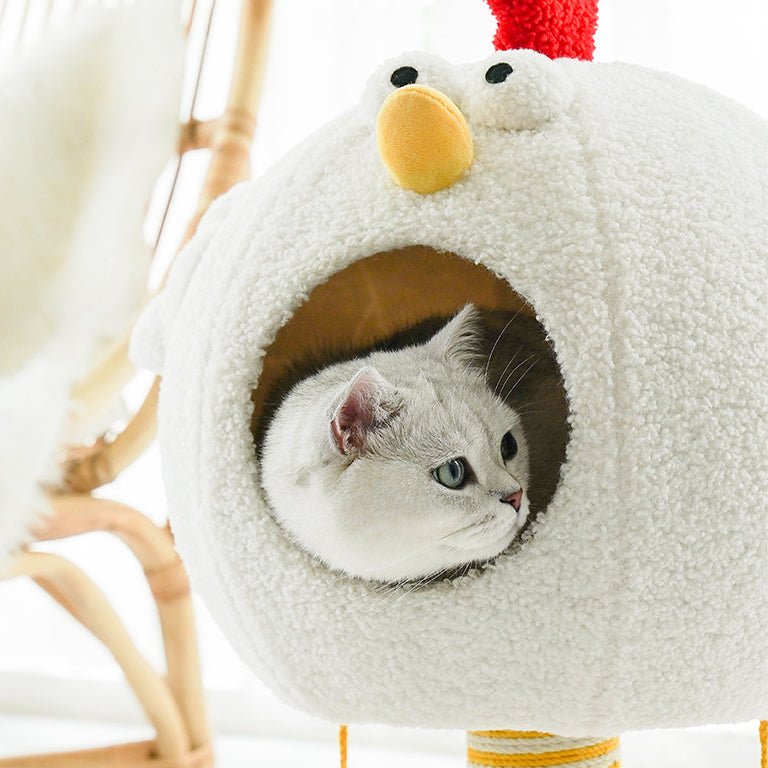 Animal cluck cat tree