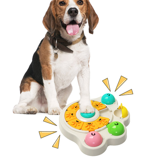 Vocal slow feeder dog puzzle toys