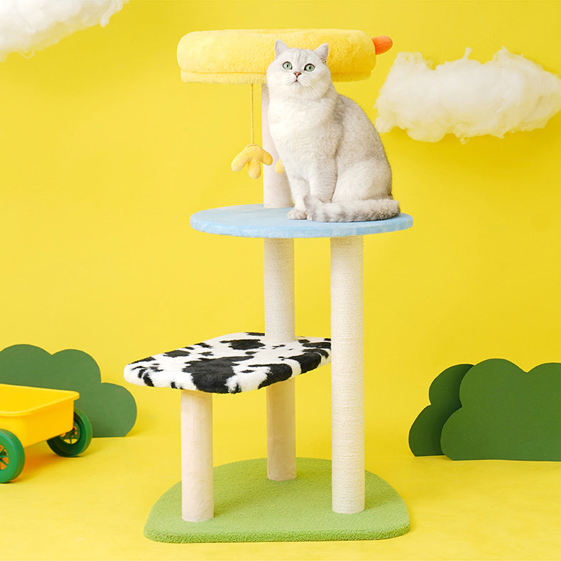 Luxury farm cat tree