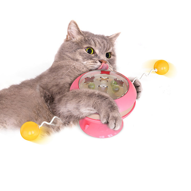 Gyro ball cat toys