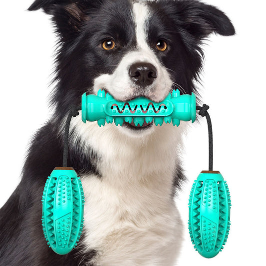 Upgraded dumbbell chew toy