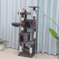 63-inch cat activity center for multiple cats