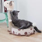 Giraffe-shaped cat scratching post