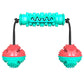 Dumbbell chew toy