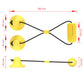 Suction cup corn tug-of-war toys