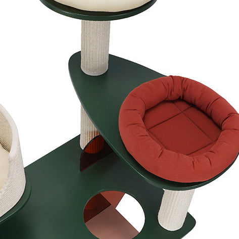 Abstract pet furniture macaron cat tree