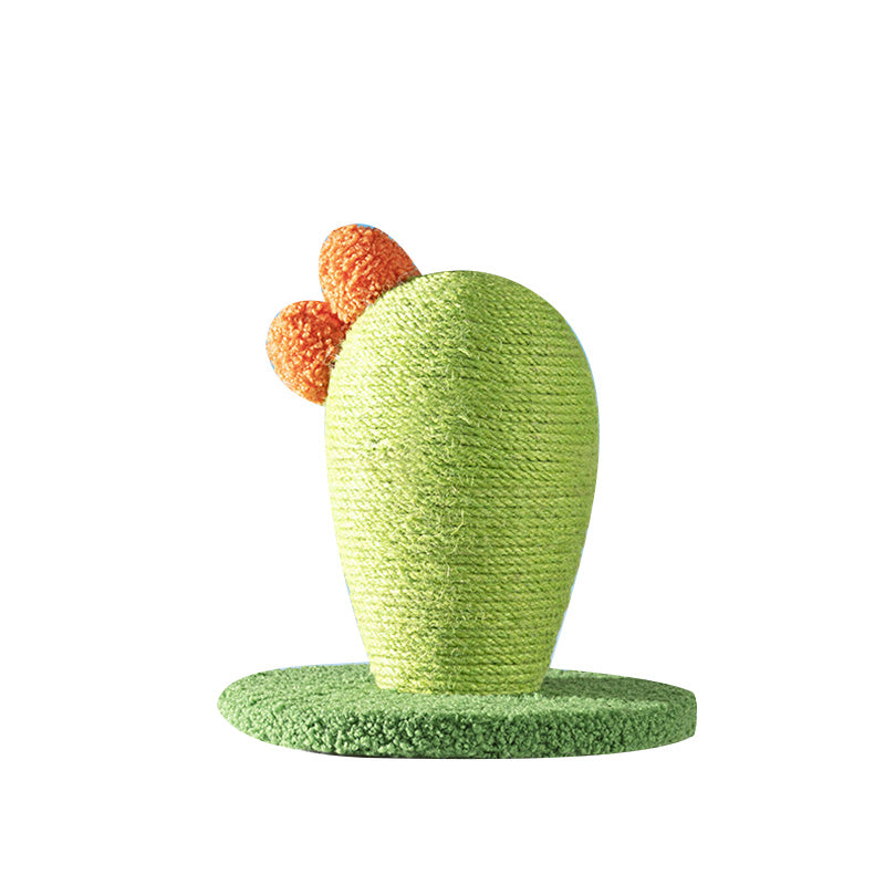 Cactus cat scratching stand