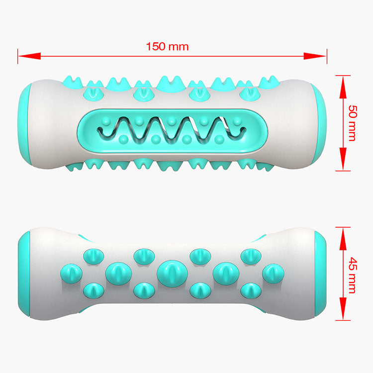 Bone dog toothbrush for medium and large dogs