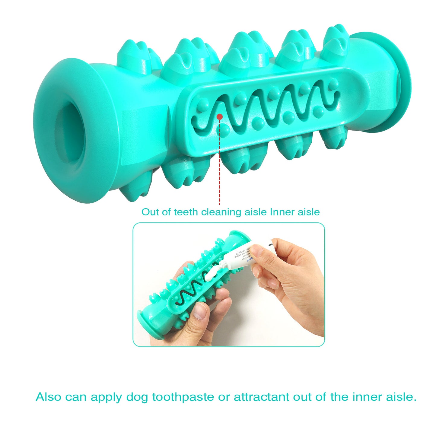 Serrated Dog Chew Toy - Small Dog