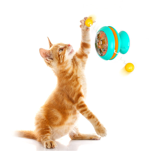 Gyro ball cat toys