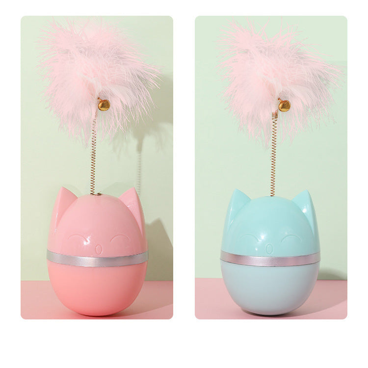 Cat Toy Feather Tumbler