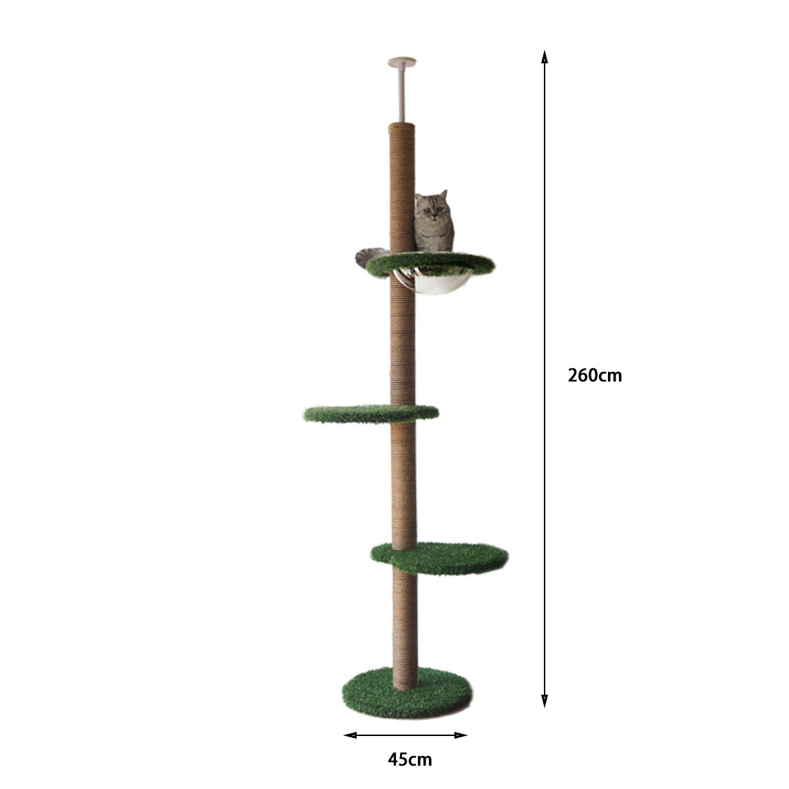 PV lawn tall cat tree