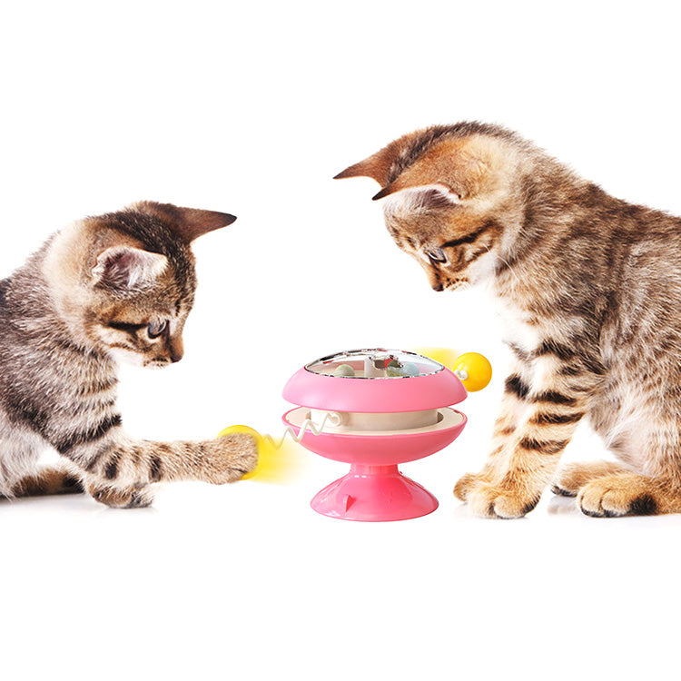 Gyro ball cat toys