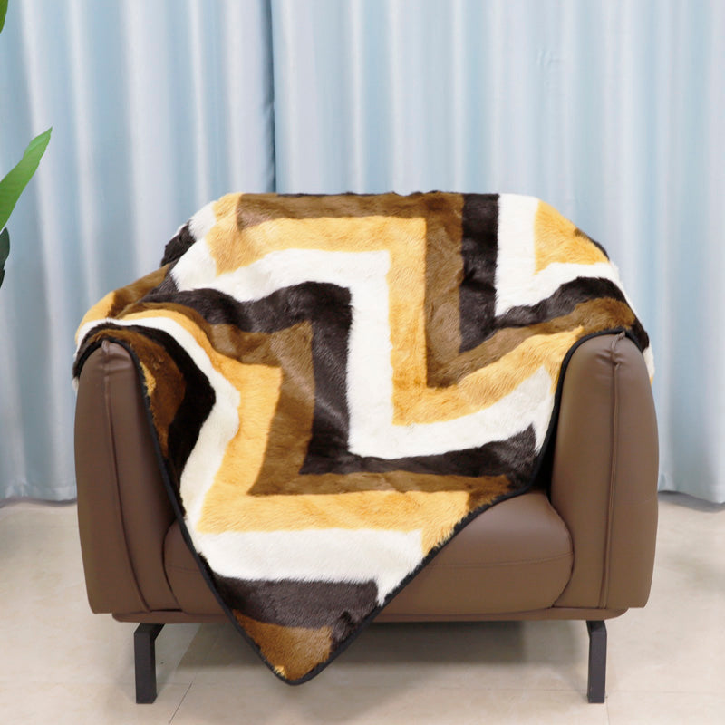 Faux Fur Luxury Warm Throw Blanket