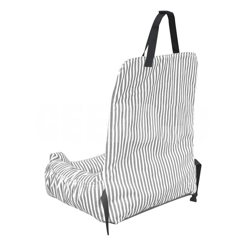 Japanese style striped pet car seat