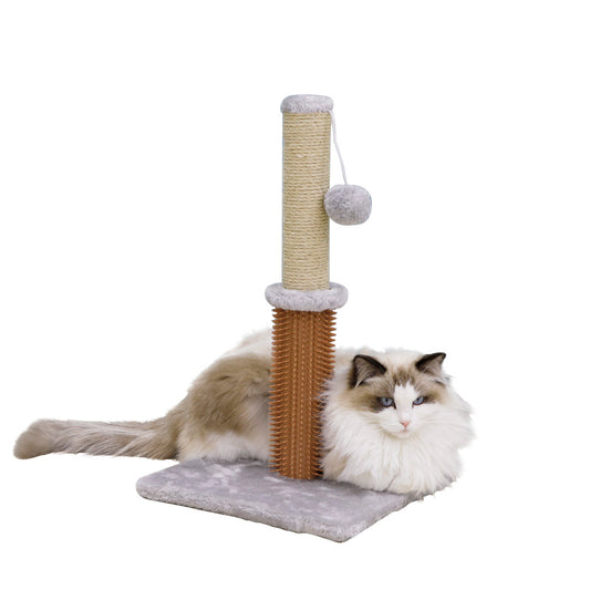 Cat Scratching Post with Massage Comb