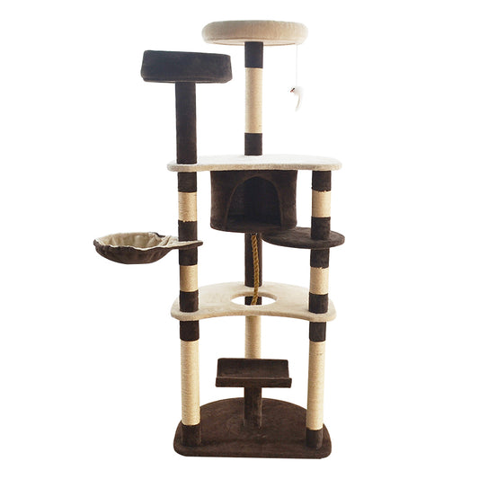 67-inch large cat tree/activity center