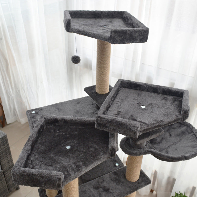 61 inch cat tree for multiple cats