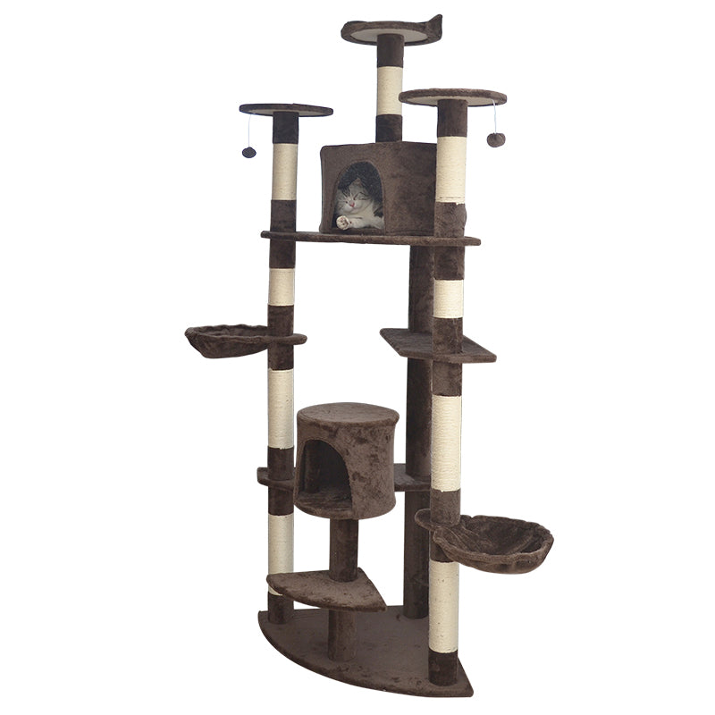 81-inch extra-large cat tree/activity center