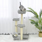50 inches multi-platform cat tree