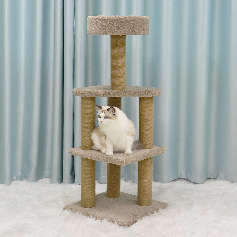 45 inches all wrapped sisal cat tree