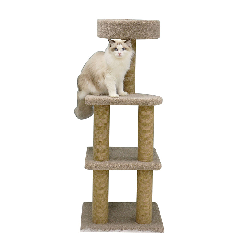 45 inches all wrapped sisal cat tree