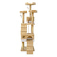 72-inch deluxe multiple perches cat tree