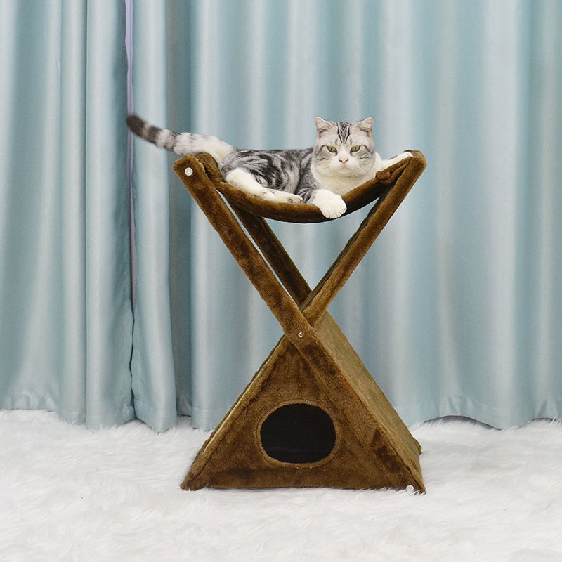 26 inches X-shaped creative cat tree