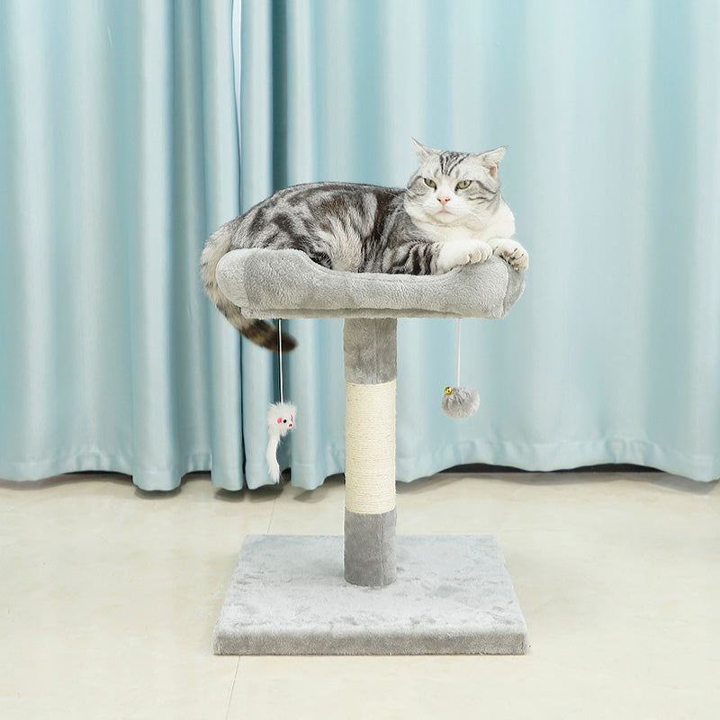 20 inches cat tree with mouse toy