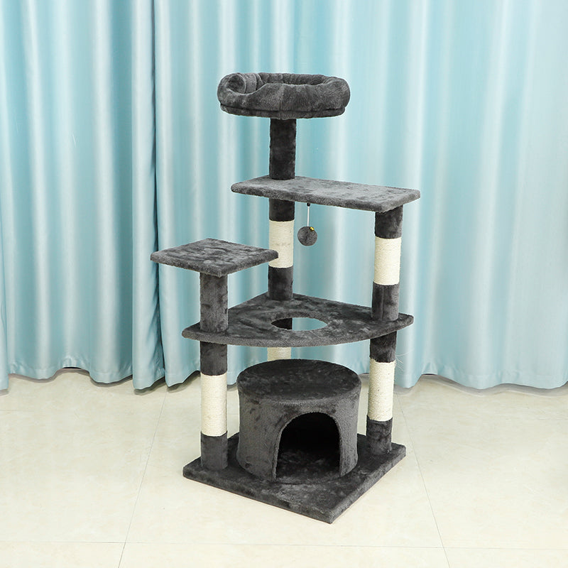 43in Cat Tree Tower for Indoor Cats