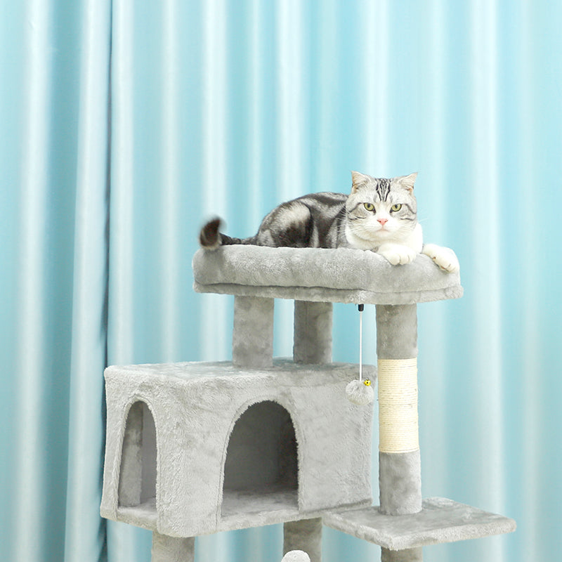 38in Multi-Level Cat Activity Center with big Condo