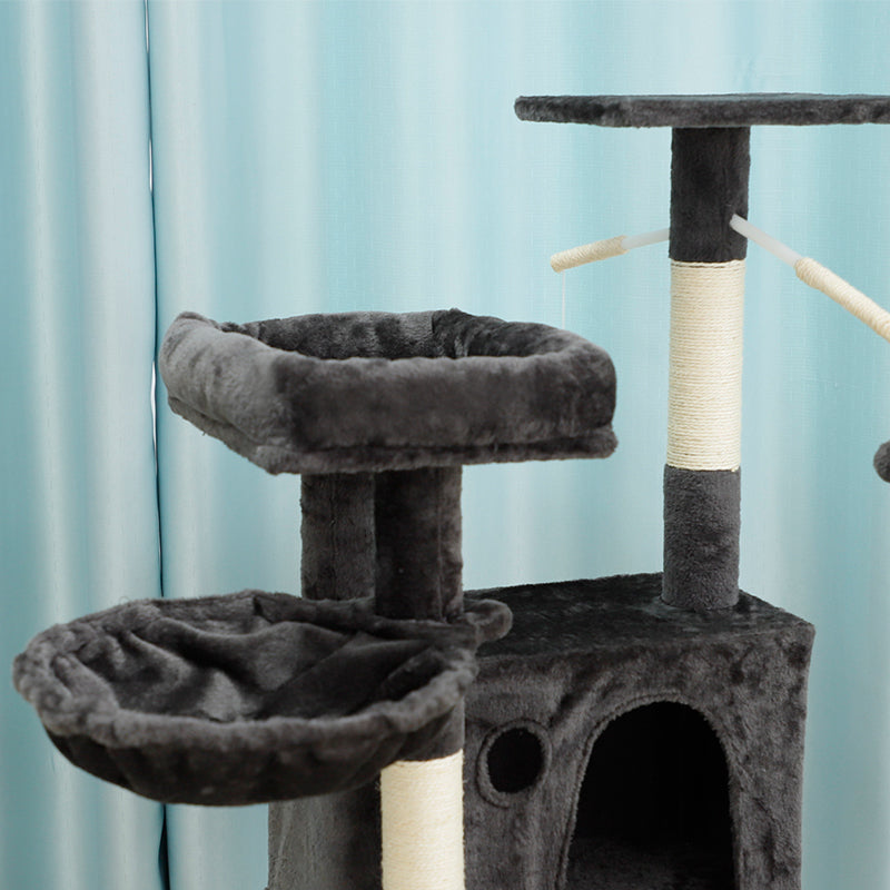 46in cat tower with jump plateform