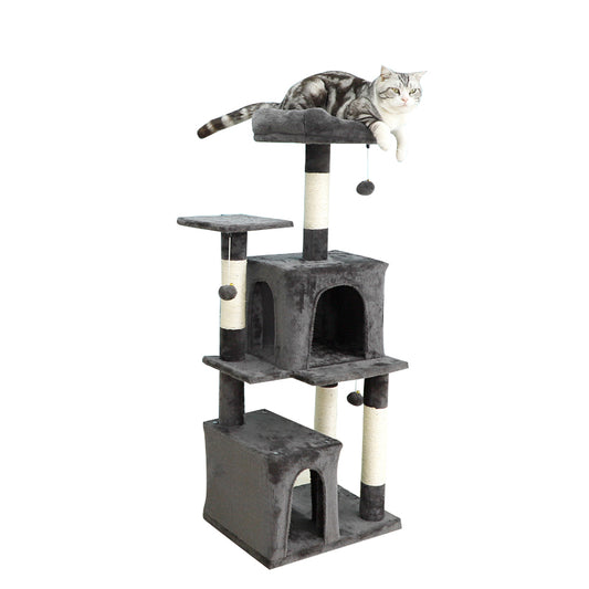 49" cat tower with large condo