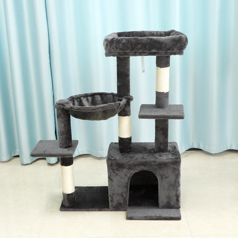 39 inches Stablize Faux Fur Cat Tree