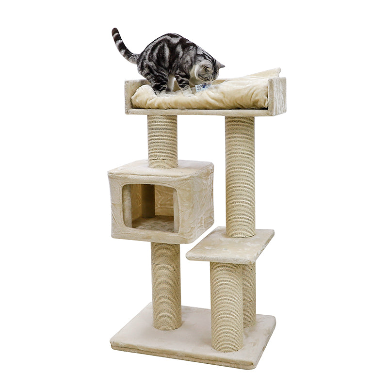 49-inch cat activity center heavy-duty cat tree