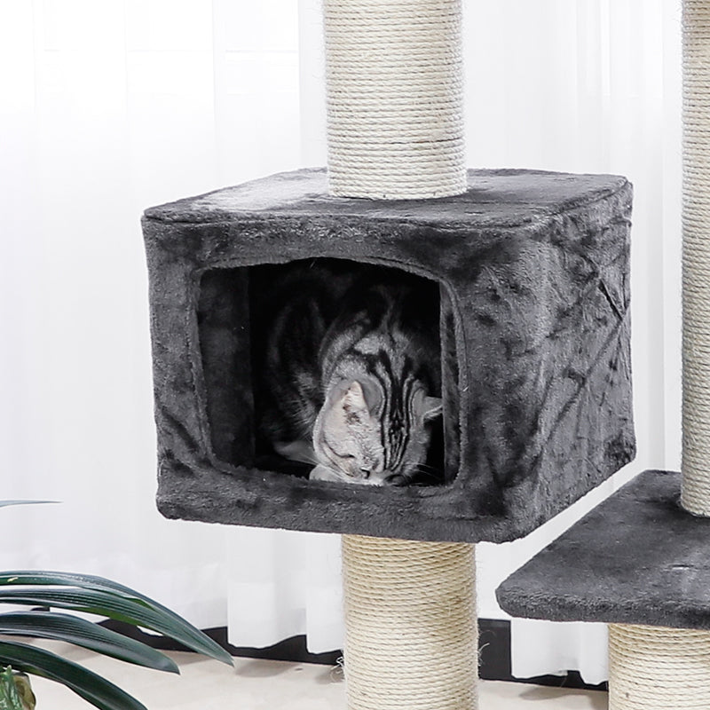 49-inch cat activity center heavy-duty cat tree