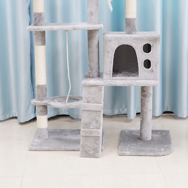 60 inch large cat tower condos for multiple cats