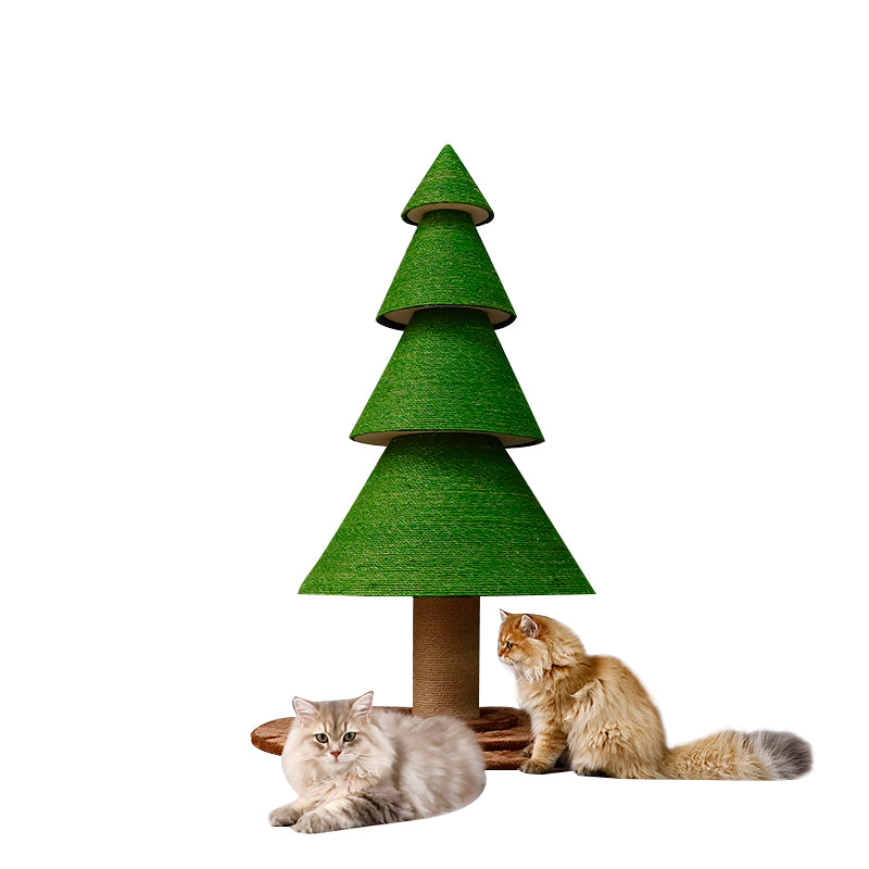 52-inch Christmas tree cat tower