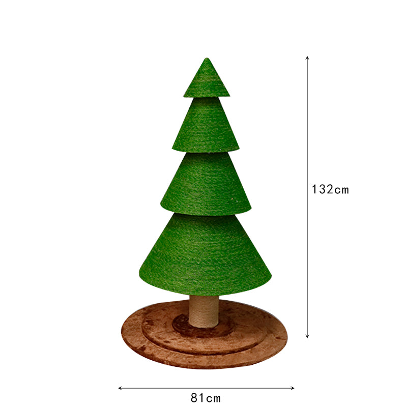 52-inch Christmas tree cat tower