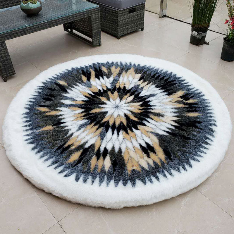 Super large round dog bed