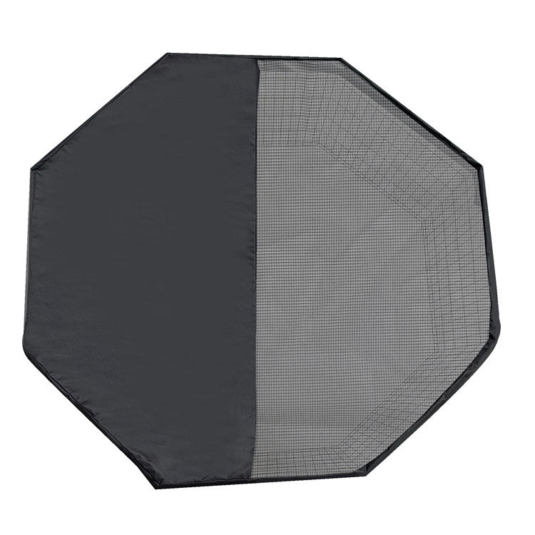 Octagonal dog cage top cover